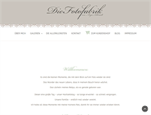 Tablet Screenshot of diefotofabrik.com